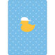 Blue Waddle Over Shower Invitations Image 2 of 6
